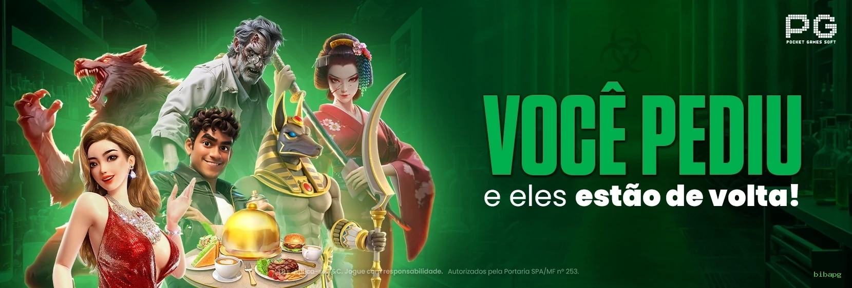 Bônus boas-vindas bibapg R$100